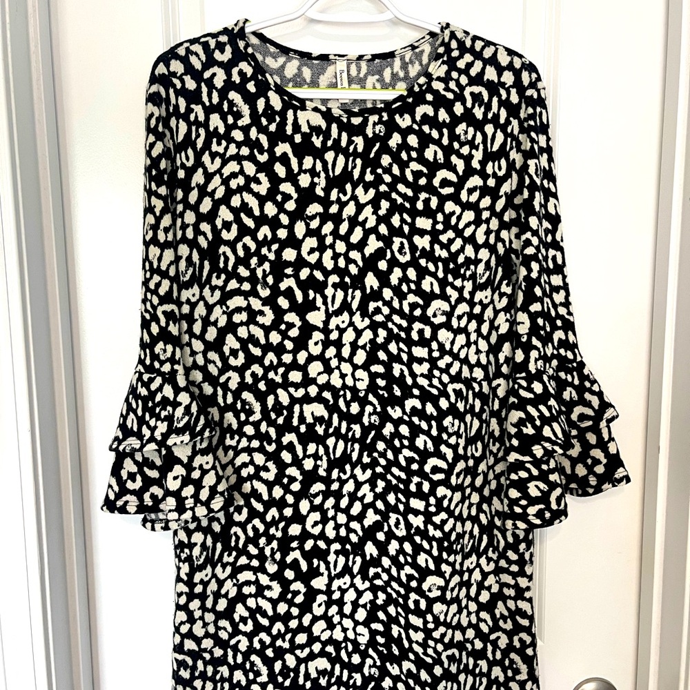 Beeson River cheetah print dress. Size S